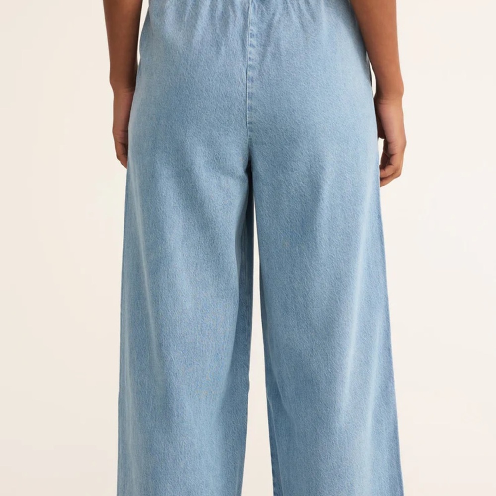 Z Supply Weston Light Blue Denim Pants - Picture 3 of 6